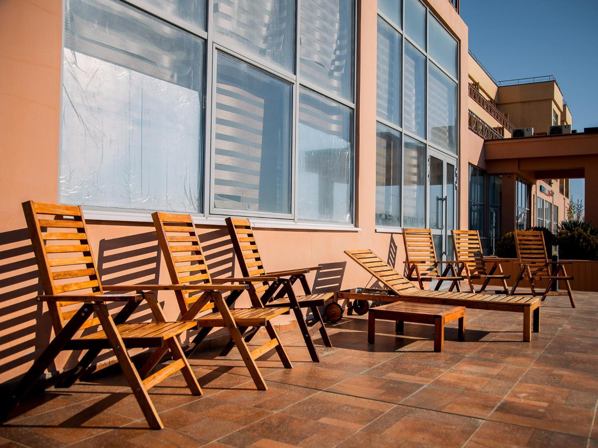 Miramar Apart Hotel & Spa أكتاو المظهر الخارجي الصورة